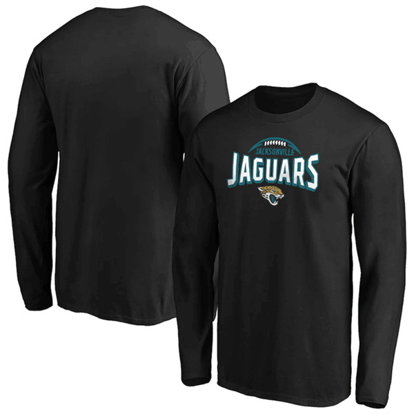 Jacksonville Jaguars Black Clamp Down Long Sleeve T-Shirt